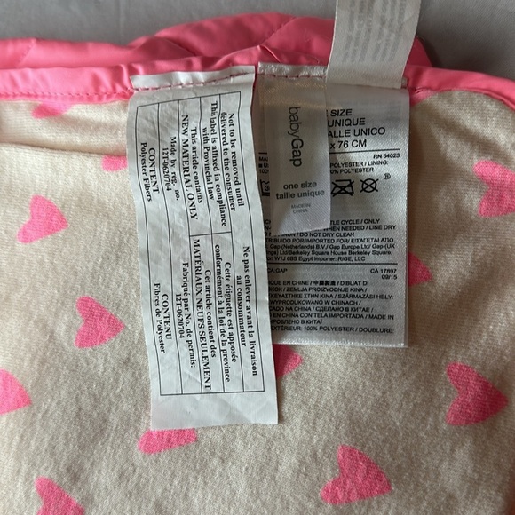 GAP - double sided quilted baby blanket - Picture 3 of 4